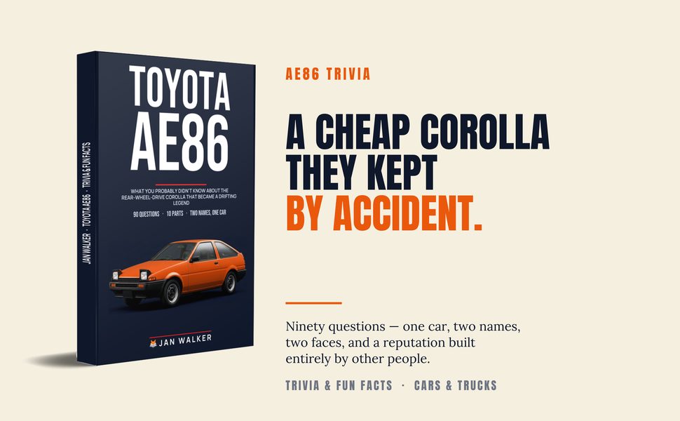 AE86 Trivia — cover and overview