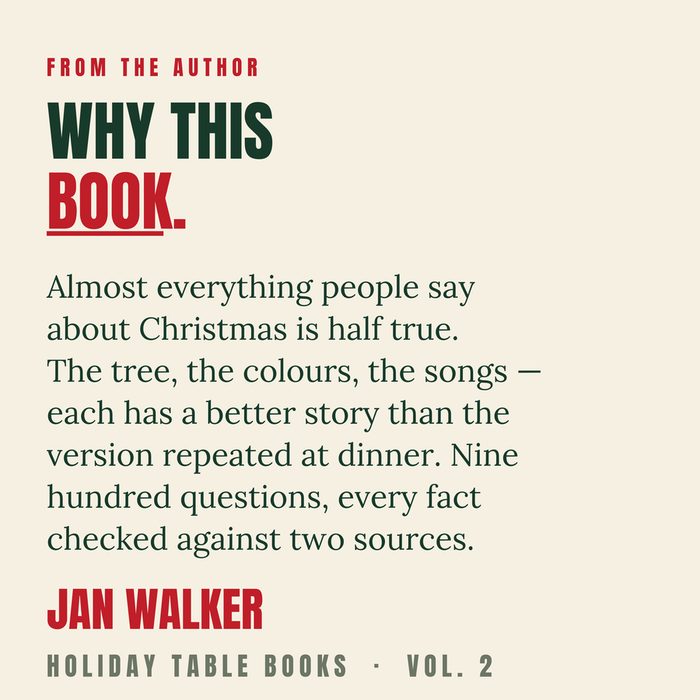 Christmas Trivia — about the author
