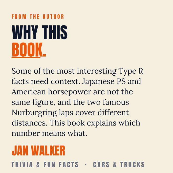 Civic Type R Trivia — about the author