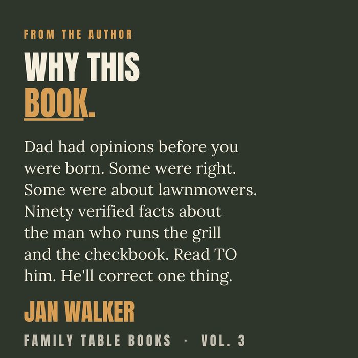 Dad Trivia — about the author