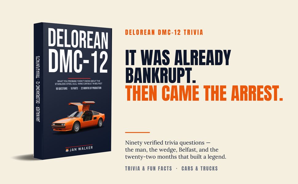 DeLorean DMC-12 Trivia — cover and overview