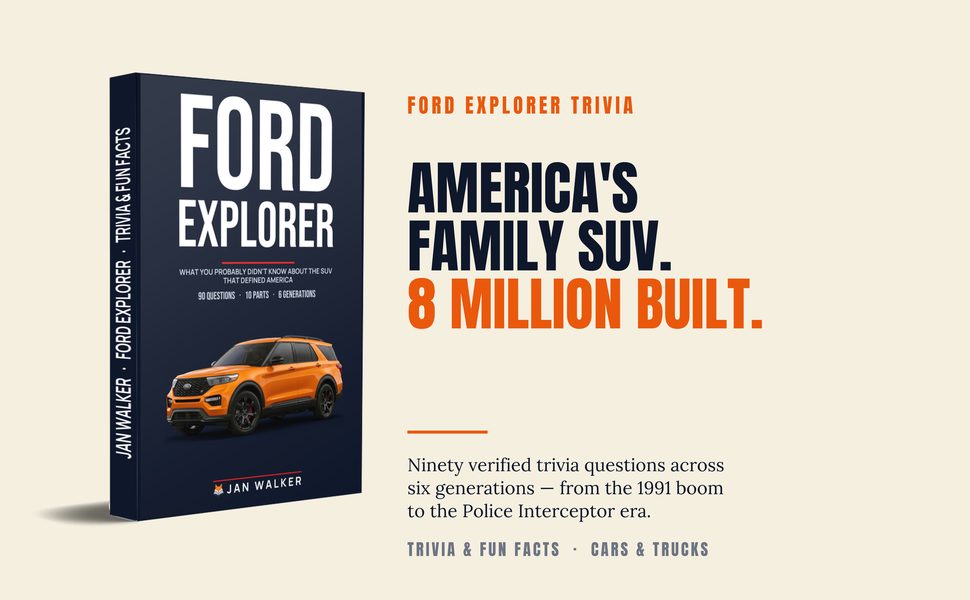 Ford Explorer Trivia — cover and overview