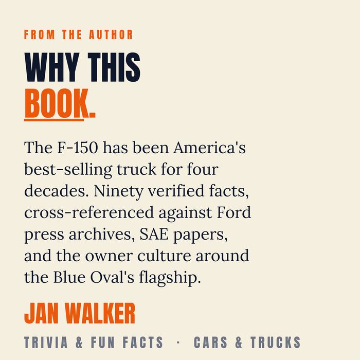 Ford F-150 Trivia — about the author