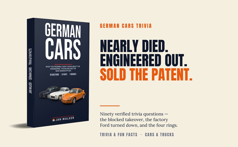 German Cars Trivia — cover and overview