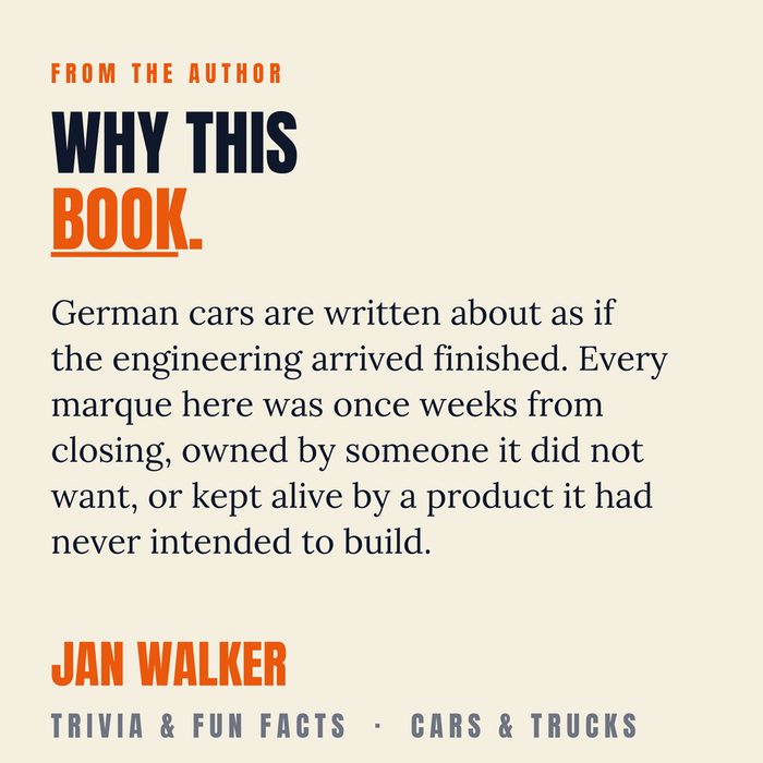 German Cars Trivia — about the author