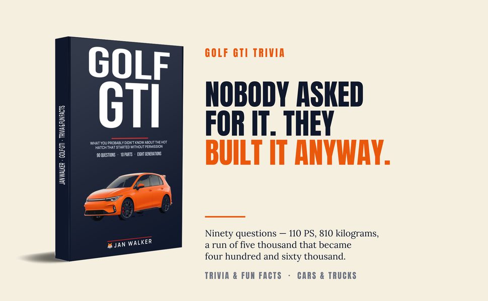 Golf GTI Trivia — cover and overview