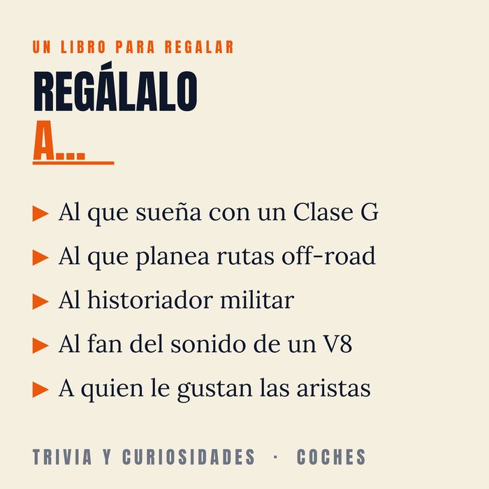 G-Wagon Trivia — un libro para regalar