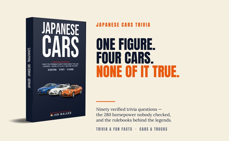 Japanese Cars Trivia — cover and overview