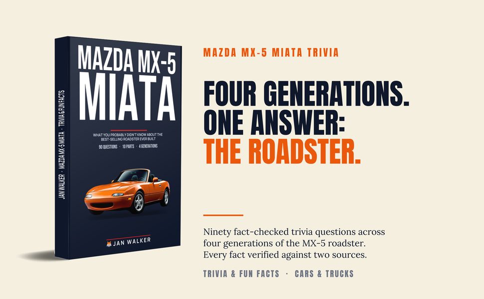 Mazda MX-5 Miata Trivia — cover and overview