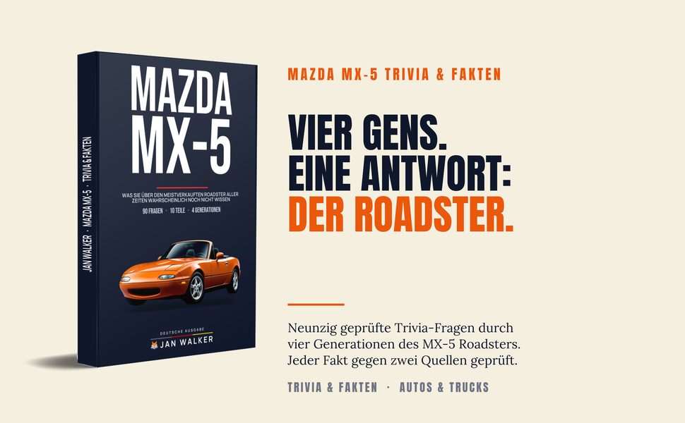 Mazda MX-5 Trivia — Cover und Überblick