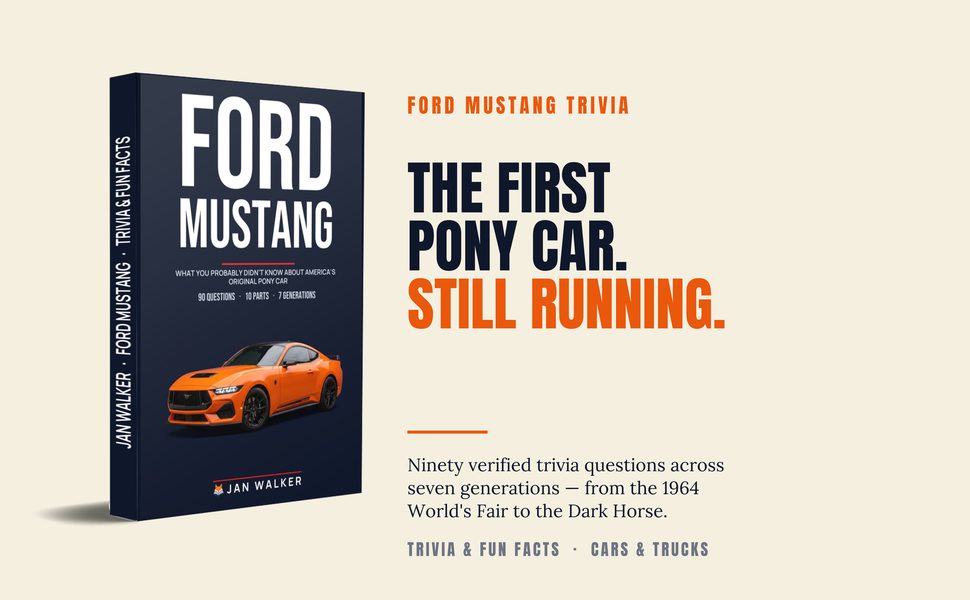 Ford Mustang Trivia — cover and overview
