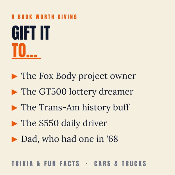Ford Mustang Trivia — a great gift
