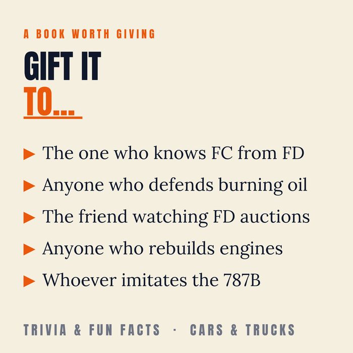 RX-7 Trivia — a great gift
