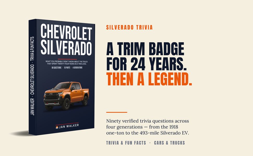Chevy Silverado Trivia — cover and overview