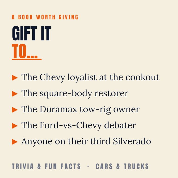 Chevy Silverado Trivia — a great gift