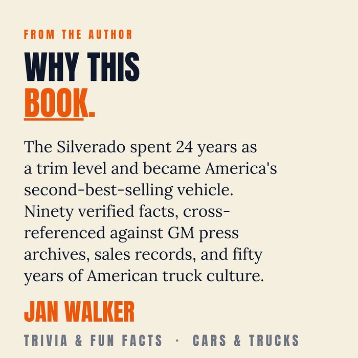 Chevy Silverado Trivia — about the author