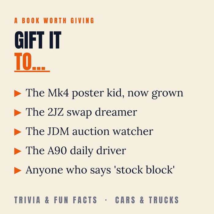 Toyota Supra Trivia — a great gift