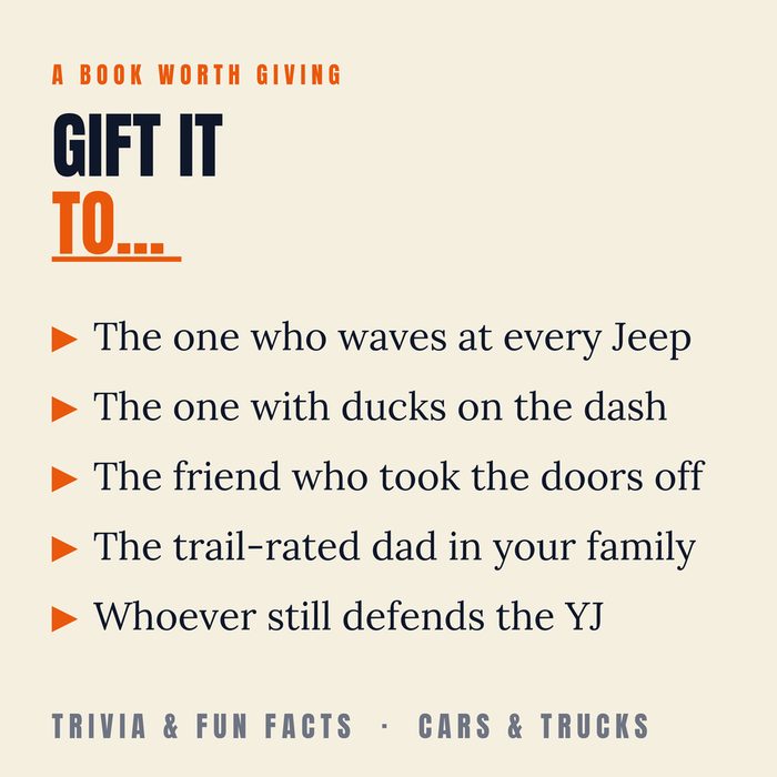 Jeep Wrangler Trivia — a great gift